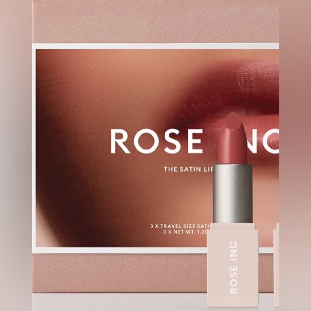 FREE GWP Mini Rose Inc Satin Lipstick in Enigmatic Travel Size New NWT BNIB